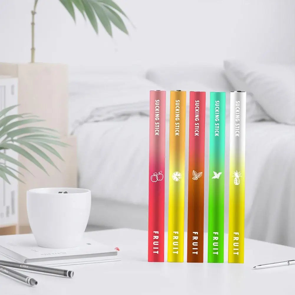 Fruit Flavor Cigarette Replacement Stick Nicotine Free Smoking Relieve Smoking Addiction Freshen Breath Smoking Cessation Stick