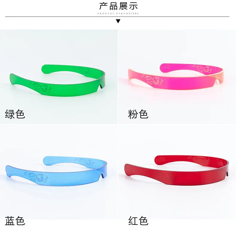 LED luminous glasses, technological glasses, rainbow storm glasses, bar atmosphere props