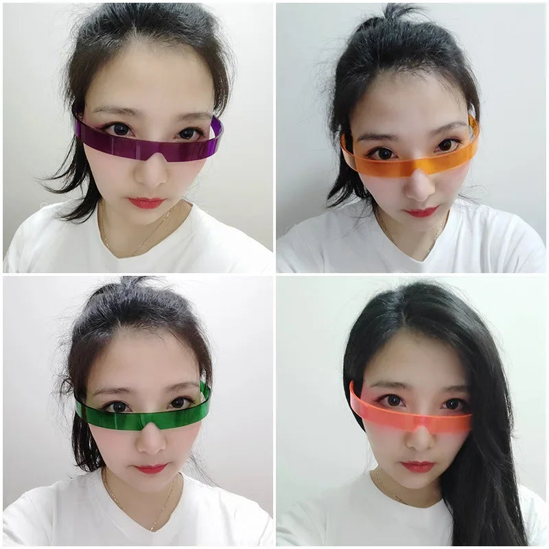 LED luminous glasses, technological glasses, rainbow storm glasses, bar atmosphere props