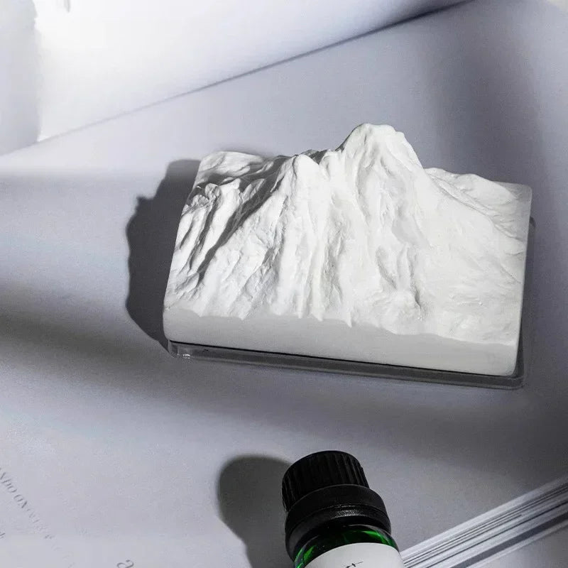 2026 New 3D Snow Mountain Cake Mold Silicone DIY Alps Ice Mountains Scented Gypsum Baking Decorative Item Mould for Home Garden
