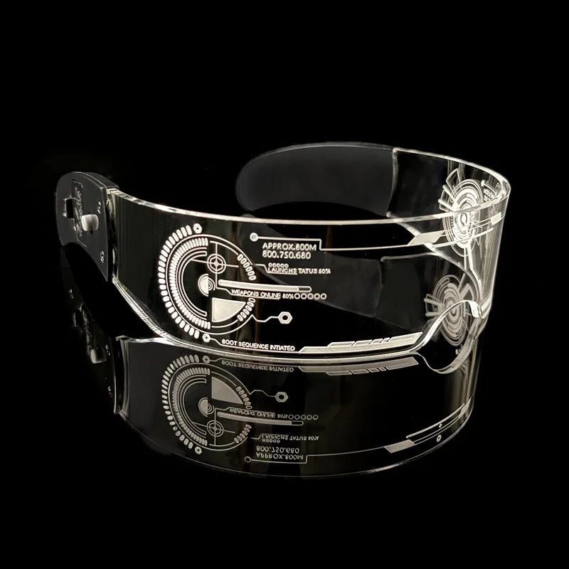 LED luminous glasses, technological glasses, rainbow storm glasses, bar atmosphere props