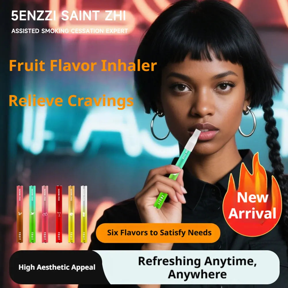 Fruit Flavor Cigarette Replacement Stick Nicotine Free Smoking Relieve Smoking Addiction Freshen Breath Smoking Cessation Stick