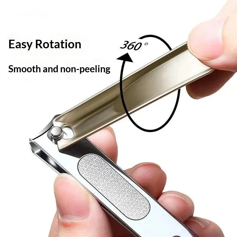 10-Piece Professional Nail Clippers Nail File Set Stainless Steel Manicure & Pedicure Kit With Ear Digging Spoon Grooming