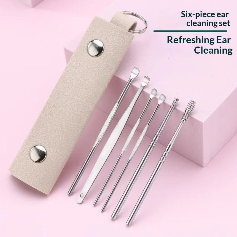 10-Piece Professional Nail Clippers Nail File Set Stainless Steel Manicure & Pedicure Kit With Ear Digging Spoon Grooming