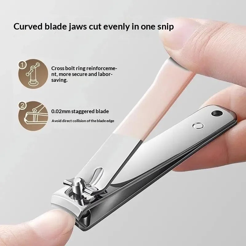10-Piece Professional Nail Clippers Nail File Set Stainless Steel Manicure & Pedicure Kit With Ear Digging Spoon Grooming