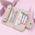 10-Piece Professional Nail Clippers Nail File Set Stainless Steel Manicure & Pedicure Kit With Ear Digging Spoon Grooming