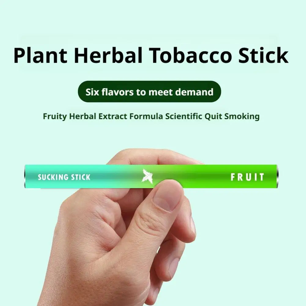 Fruit Flavor Cigarette Replacement Stick Nicotine Free Smoking Relieve Smoking Addiction Freshen Breath Smoking Cessation Stick